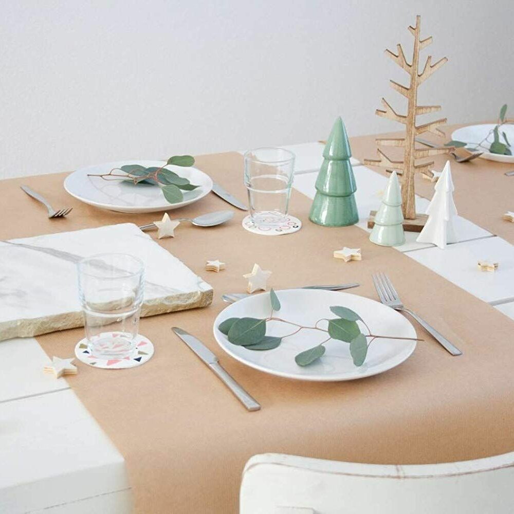 brown paper table covers